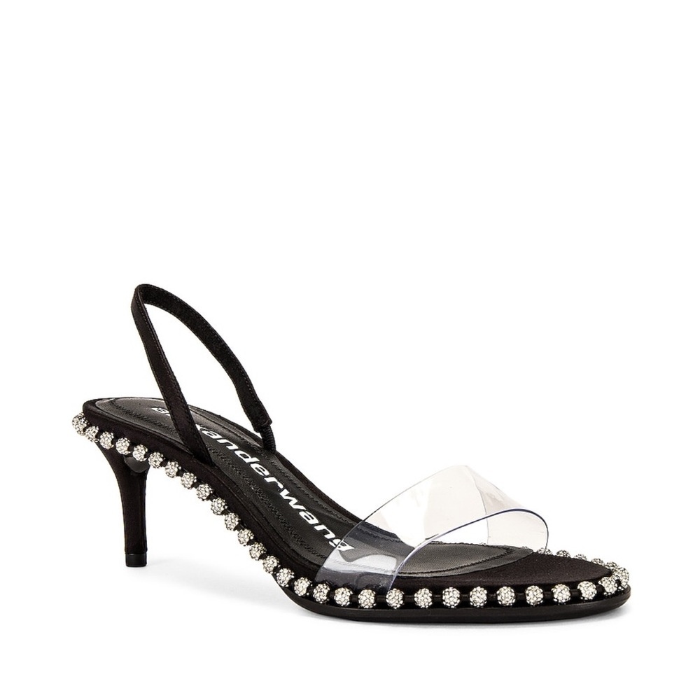 Alexander Wang Nova Low Crystal Sandal